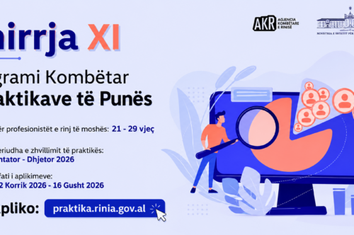 Thirrja XI e Programit Kombëtar të Praktikave të Punës